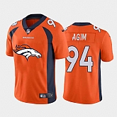 Nike Broncos 94 McTelvin Agim Orange Team Big Logo Vapor Untouchable Limited Jersey Dzhi,baseball caps,new era cap wholesale,wholesale hats